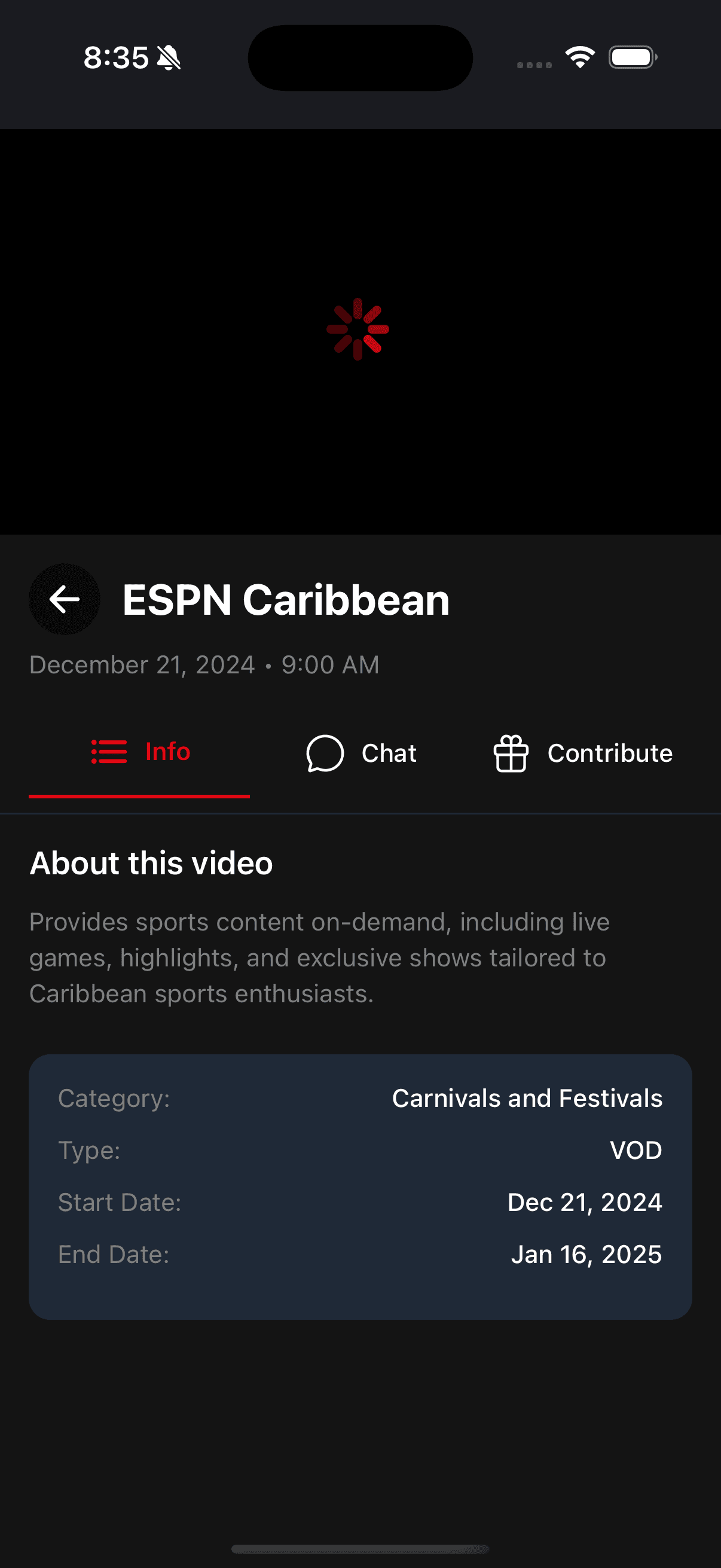 Tiziq - streaming app Screenshot 8